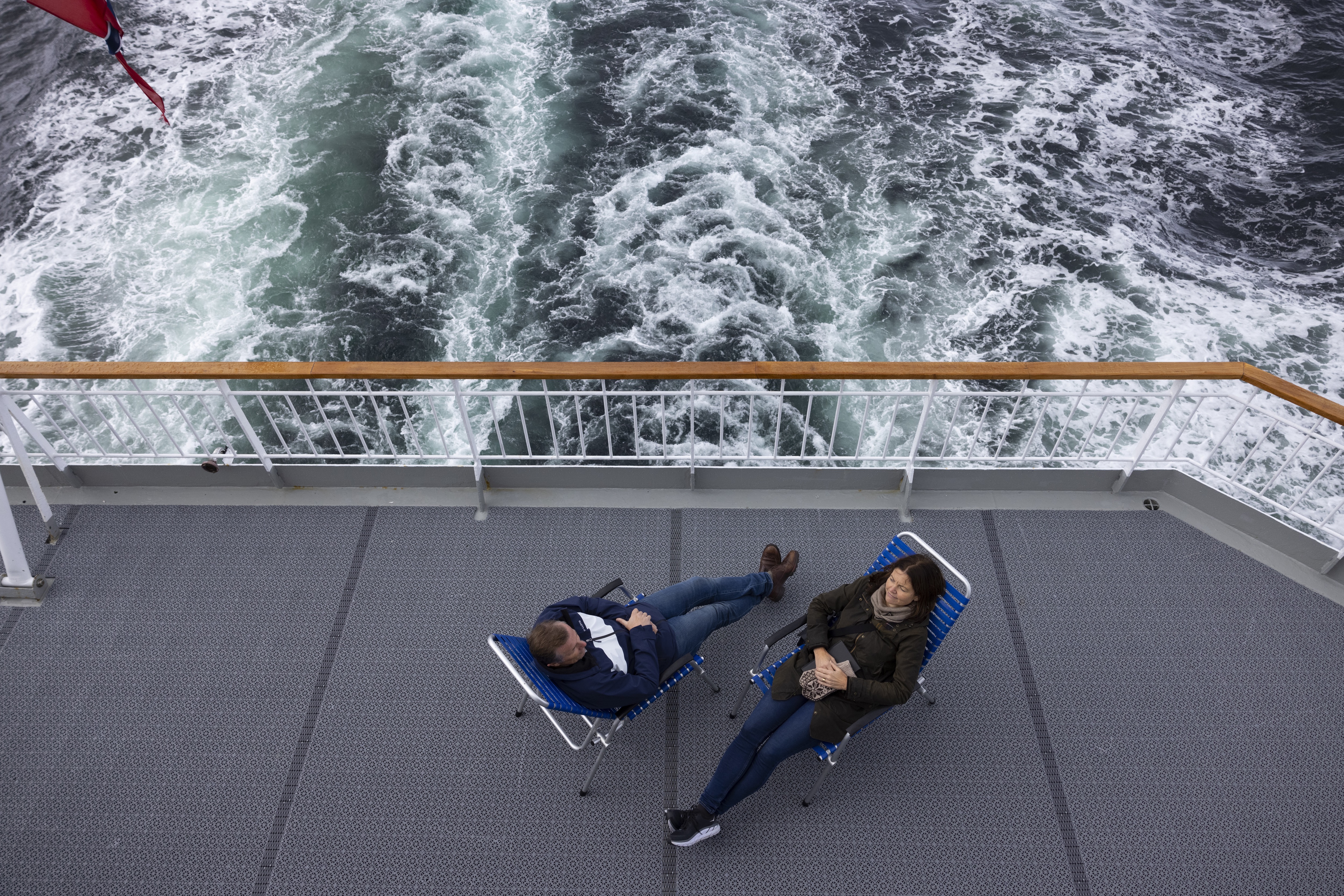 MS Richard With - Outdoor Walking Deck
